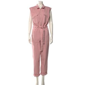 ba&sh Sleeveless Pink Utility Jumpsuit
